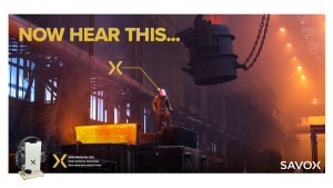 Savox Communications launches robust Savox Noise-COM 500 hearing protector for heavy industrial use